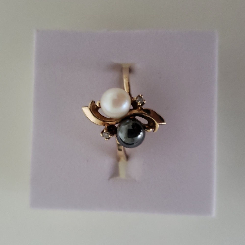vintage 10K yellow gold ring